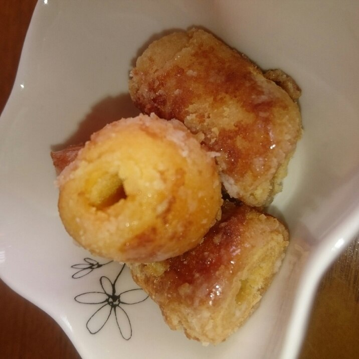 カリカリのバームクーヘン?!○○ハリエみたいな